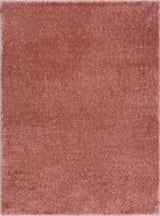 Heavenly Solid Pink Plush Rug - Clearance