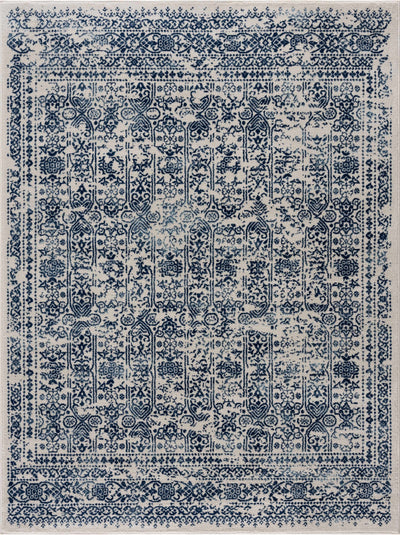 Michie Blue Area Rug - Clearance