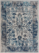 Istanbul Vintage Blue Area Rug - Clearance