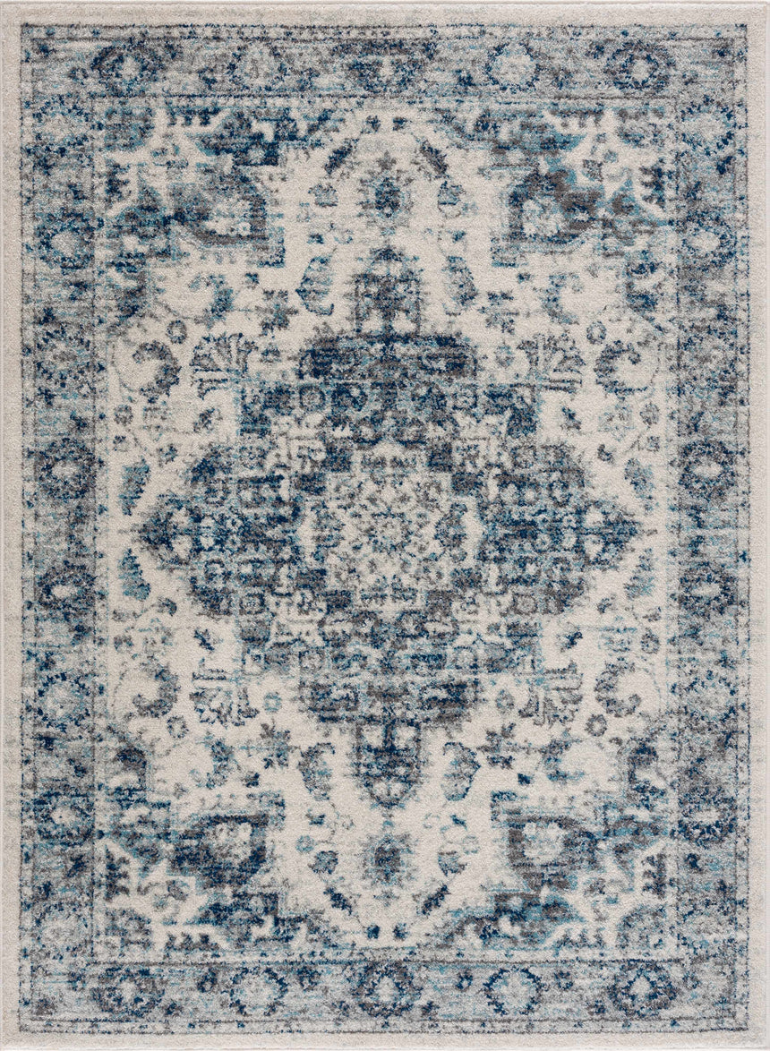 Istanbullu Blue Area Rug - Clearance