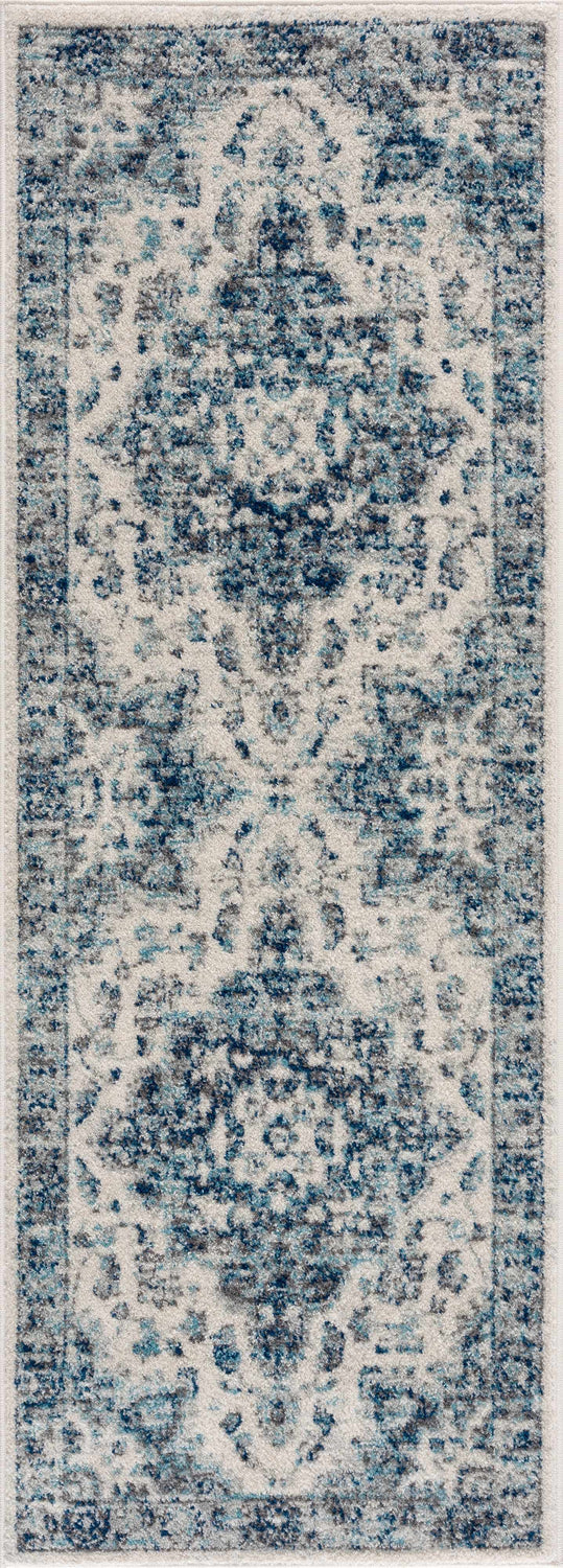Istanbullu Blue Area Rug - Clearance