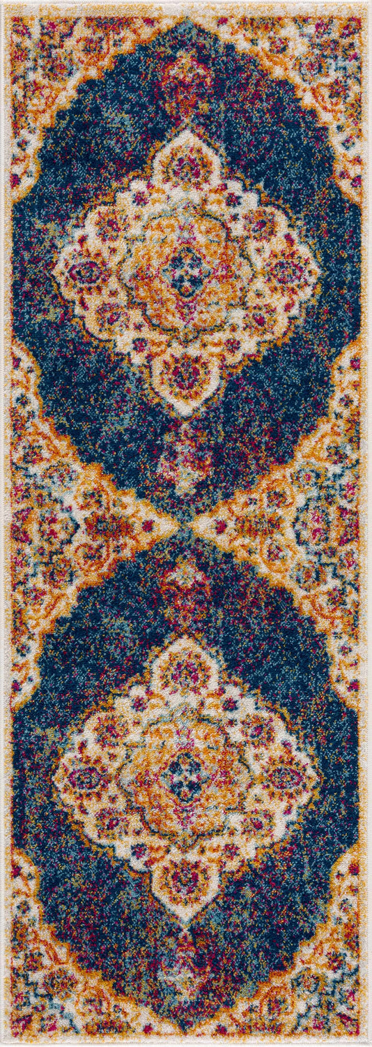 Istanbul Navy Area Rug - Clearance