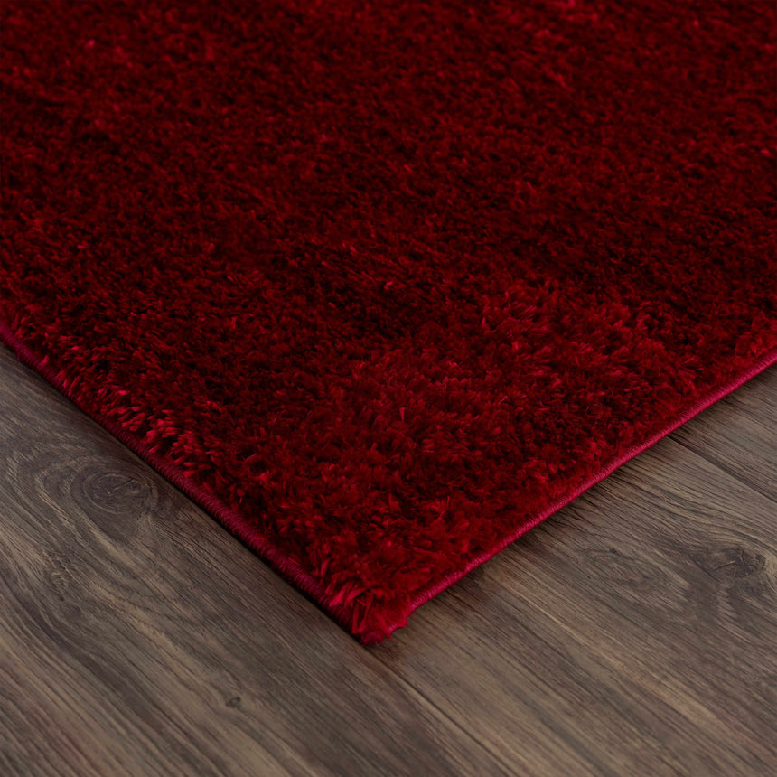 Heavenly Solid Red Plush Rug - Clearance – Boutique Rugs