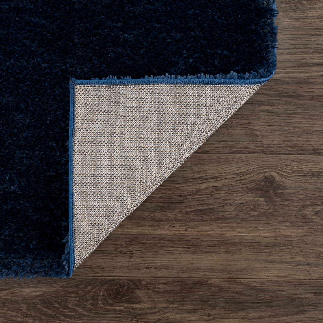 Heavenly Solid Navy Blue Shag Rug - Clearance – Boutique Rugs