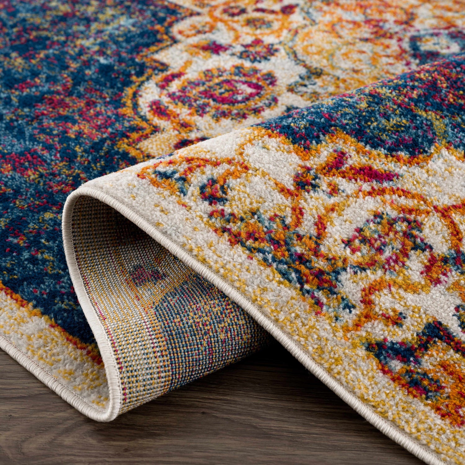 Istanbul Navy Area Rug - Clearance