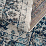 Istanbul Vintage Blue Area Rug - Clearance