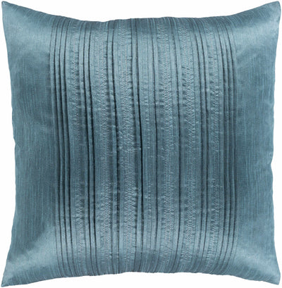 Sachse Teal Pleated Accent Pillow