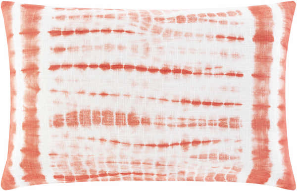Safranbolu Burgundy Tie-Dye Lumbar Pillow - Clearance
