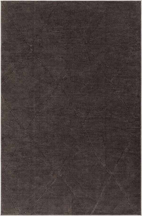 Charcoal Aldis Washable Area Rug