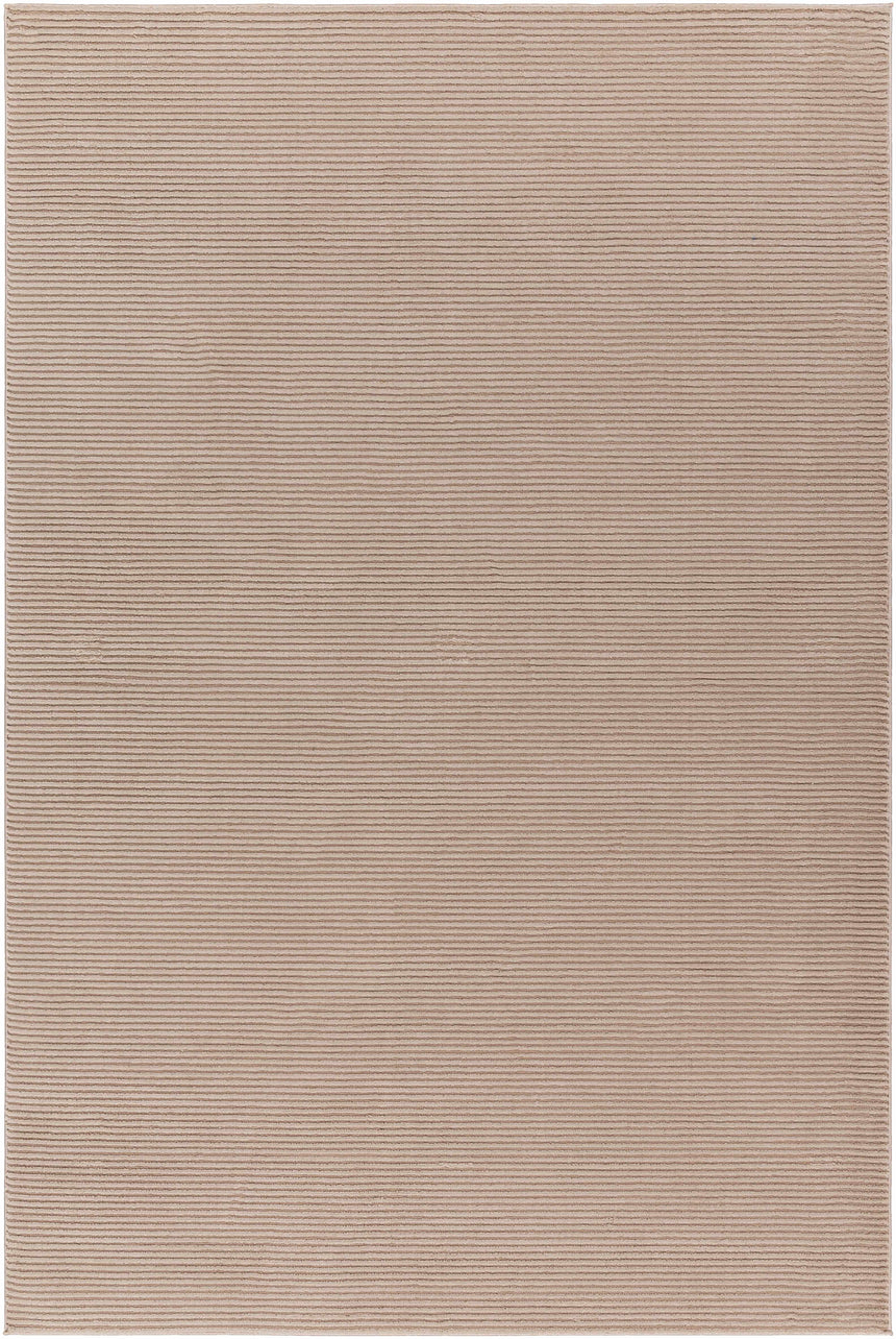 Mimi Tan Plush Textured Washable Rug - Clearance