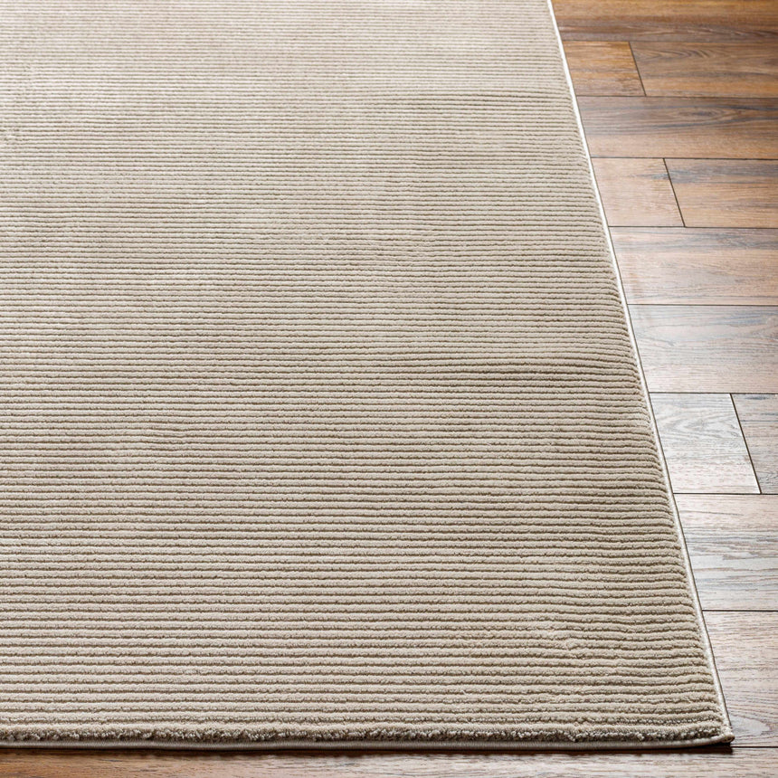 Mimi Tan Plush Textured Washable Rug - Clearance