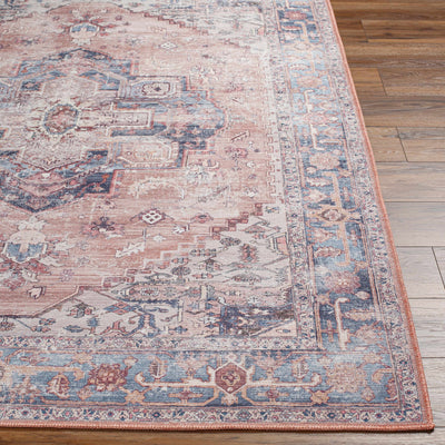 Kera Rust Washable Rug - Clearance