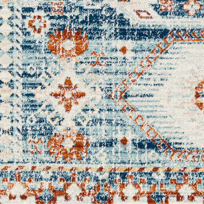 Tullow Blue Area Rug - Clearance