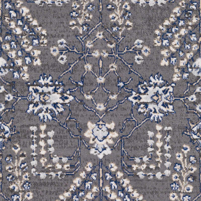 Sapinero Gray Floral Rug - Clearance