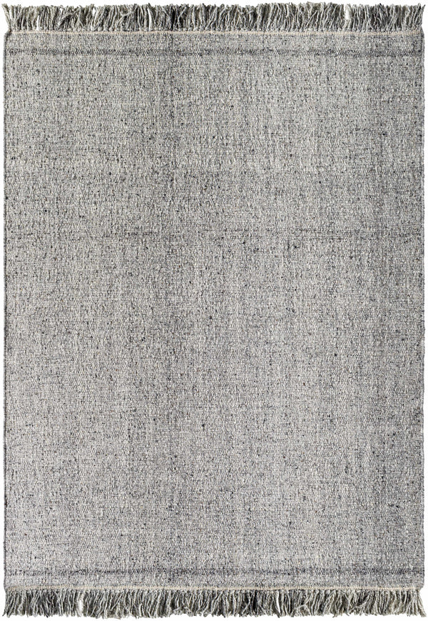 Nsomi Gray Wool Area Rug