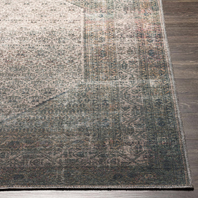 Olive Sariaya Distressed Washable Area Rug - Clearance