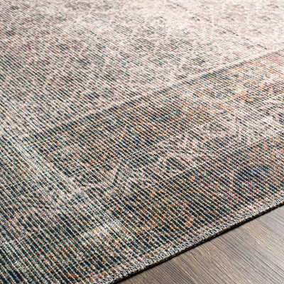 Olive Sariaya Distressed Washable Area Rug - Clearance