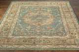Sage Meja Premium Hand Knotted Wool Rug