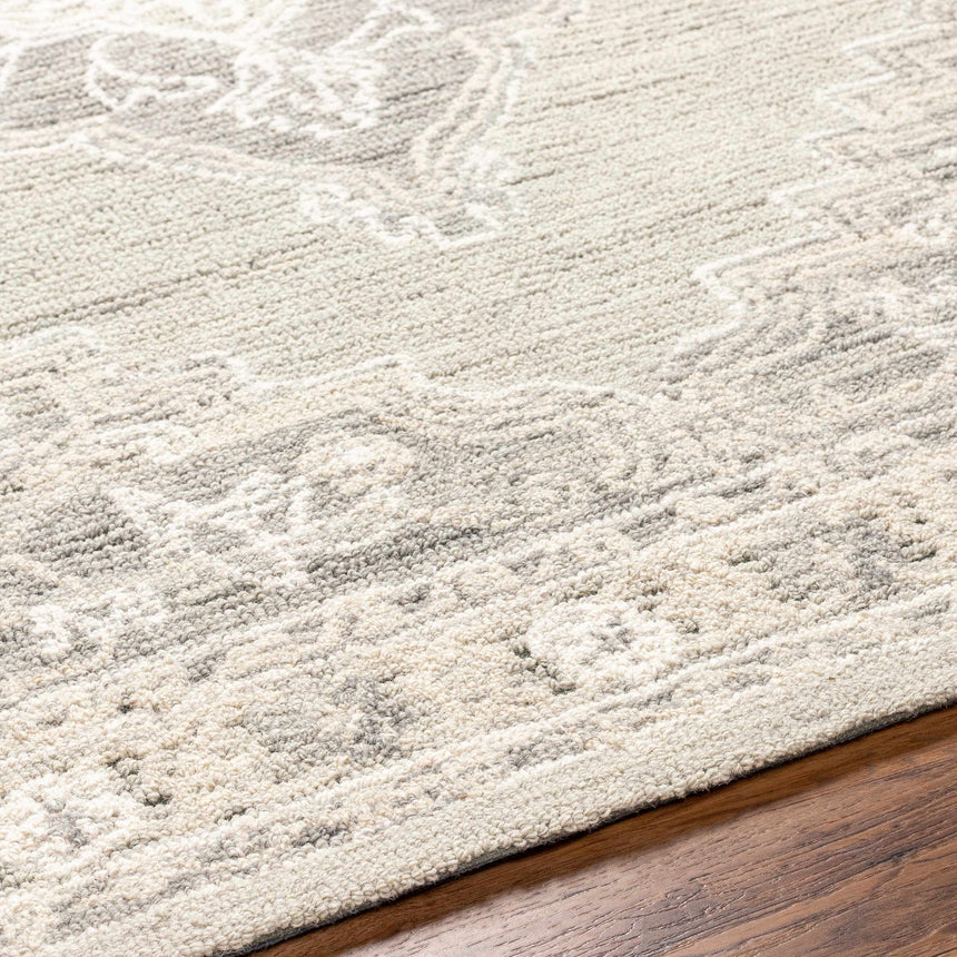 Nani Gray Wool Blend Area Rug - Clearance