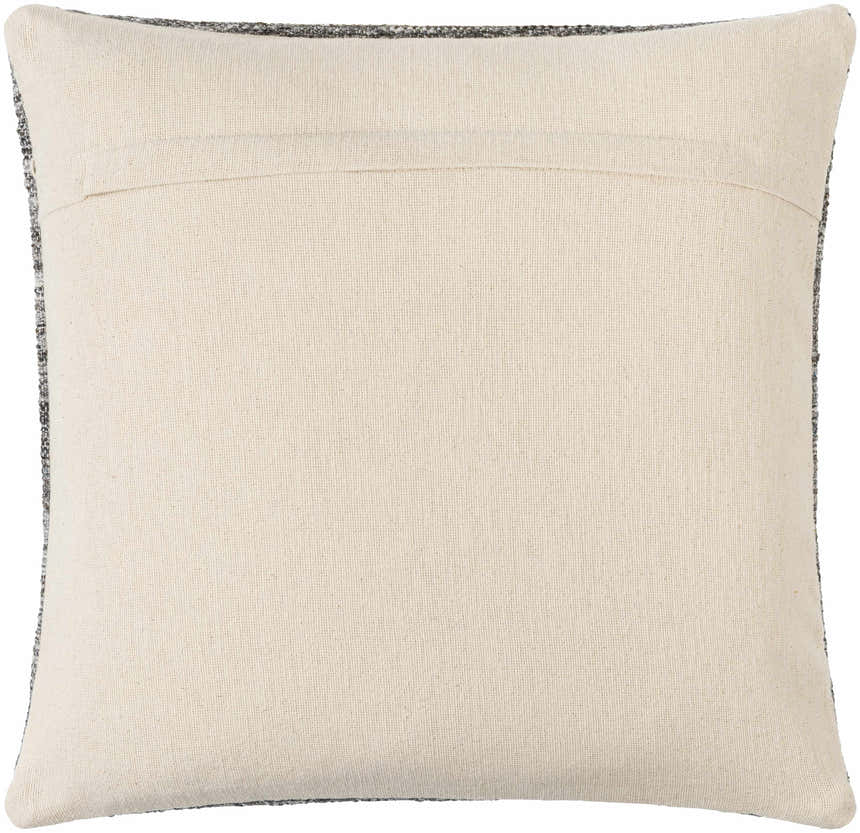 Kavros Dusty Blue Geometric Southwest Recycled PET Yarn Accent Pillow