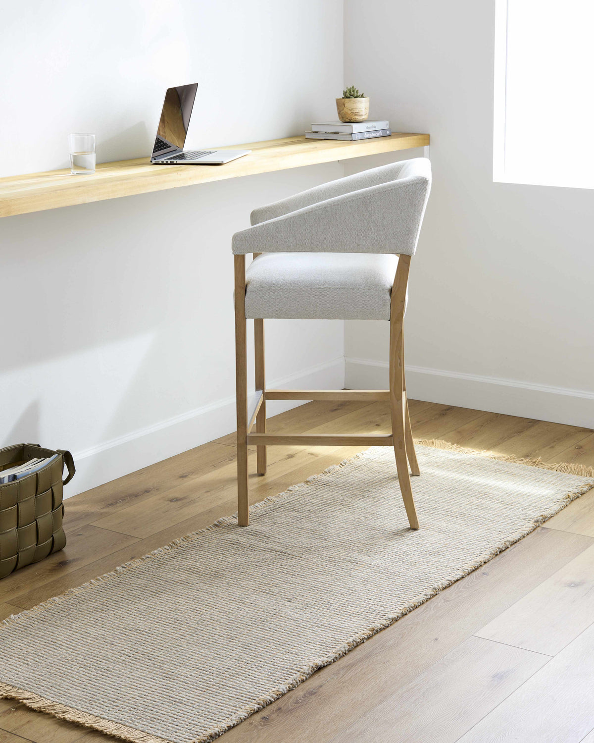 Kimi Jute Gray Area Rug - Becki Owens x Livabliss - Clearance