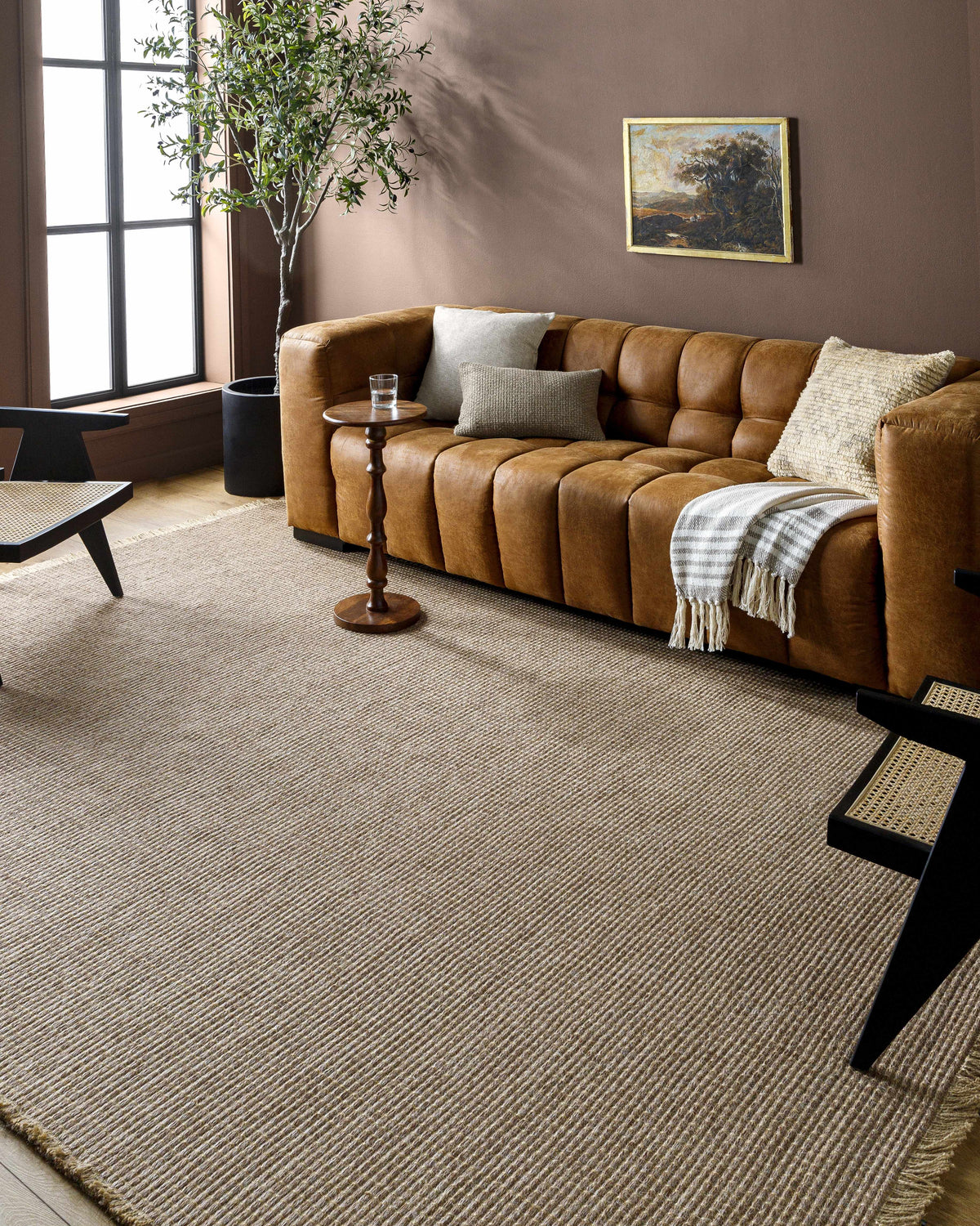 Kimi Jute Beige Area Rug - Becki Owens x Livabliss - Clearance