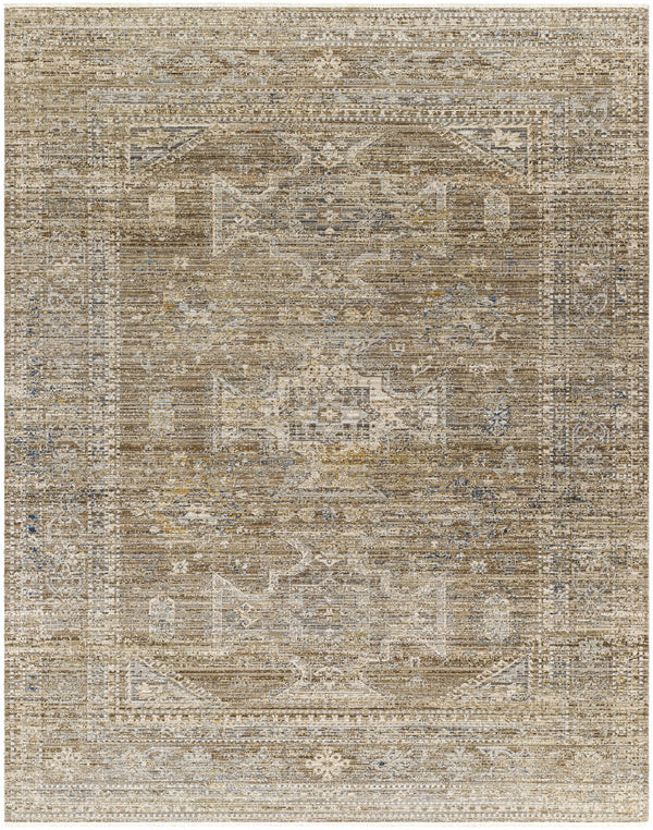 Margaret Medallion Sage Washable Area Rug - Becki Owens x Livabliss