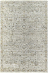 Margaret Damask Gray Washable Rug - Becki Owens x Livabliss