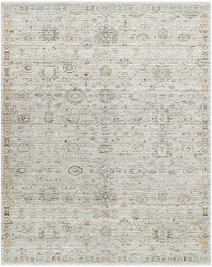 Margaret Damask Gray Washable Rug - Becki Owens x Livabliss