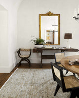 Margaret Damask Gray Washable Rug - Becki Owens x Livabliss