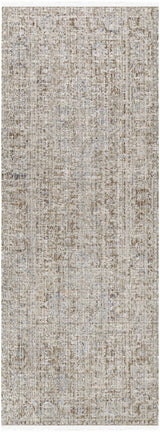 Margaret Damask Dark Sage Washable Area Rug - Becki Owens x Livabliss