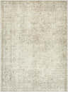 Close-up of the Margot Medallion Olive rug by Livabliss x Becki Owens. Beige, brown, and olive traditional pattern. Design-Rectangle-537