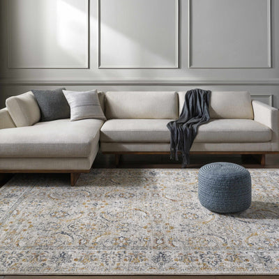 Jeven Gray Area Rug