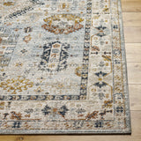Kamau Cream & Blue Area Rug - Clearance