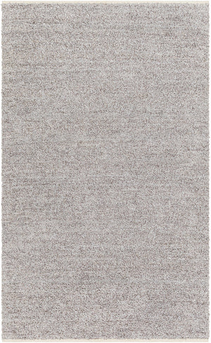 Kamil Gray Solid Area Rug