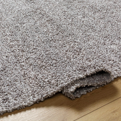 Kamil Gray Solid Area Rug