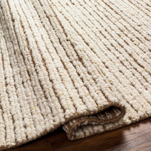 Ahuva Striped Wool Area Rug