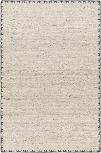 Ayumu Beige Hand Woven Wool Area Rug