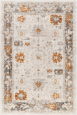 Arwel Cream & Rust  Area Rug - Clearance