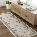 Arwel Cream & Rust  Area Rug - Clearance