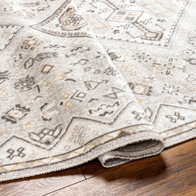 Meja Cream Washable Area Rug - Clearance