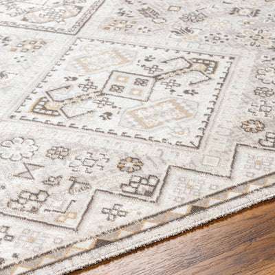 Meja Cream Washable Area Rug - Clearance