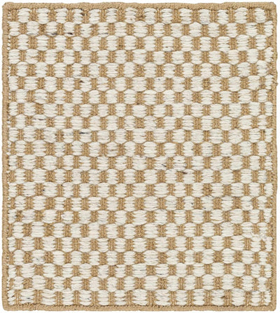 Ayers White & Beige Gambit Rug