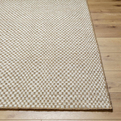 Ayers White & Beige Gambit Rug