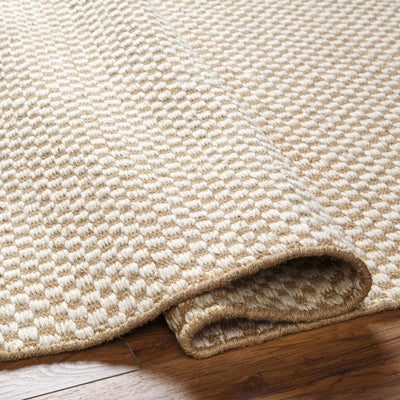 Ayers White & Beige Gambit Rug