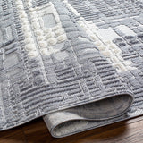 Bodhi Textured Saxony Rug with Fringes - Clearance