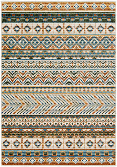 Beres Orange Area Rug