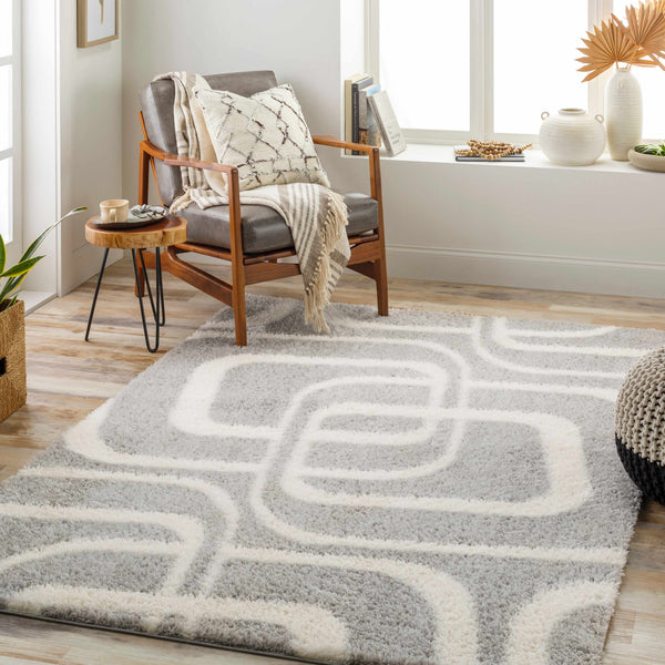 Akoni Gray Area Rug - Clearance