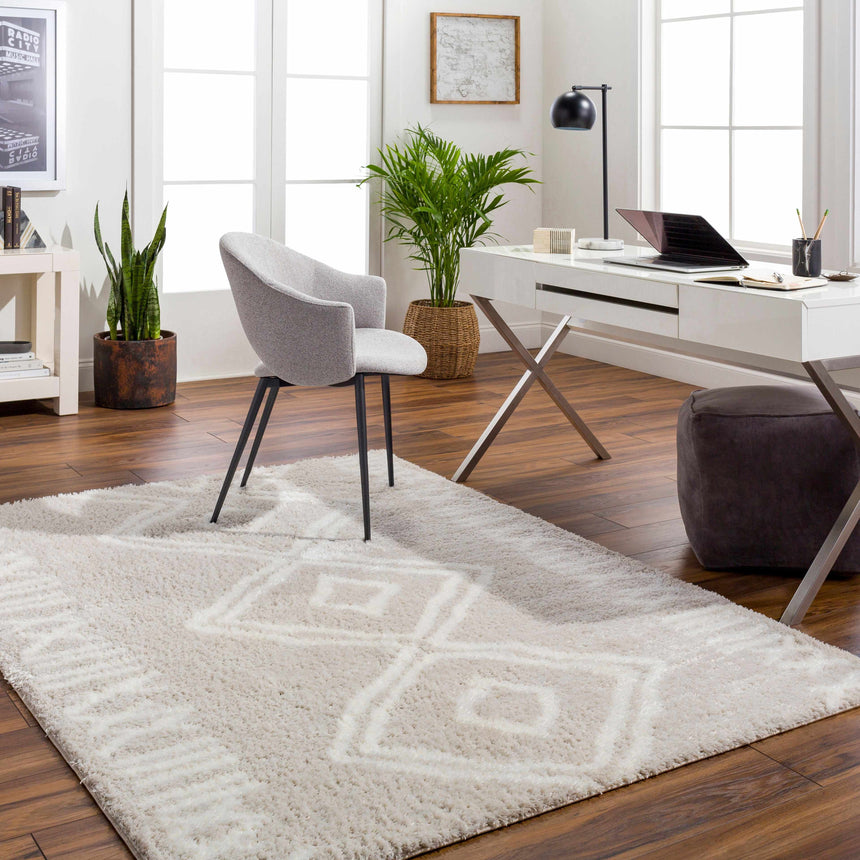 Asael Cream Area Rug - Promo
