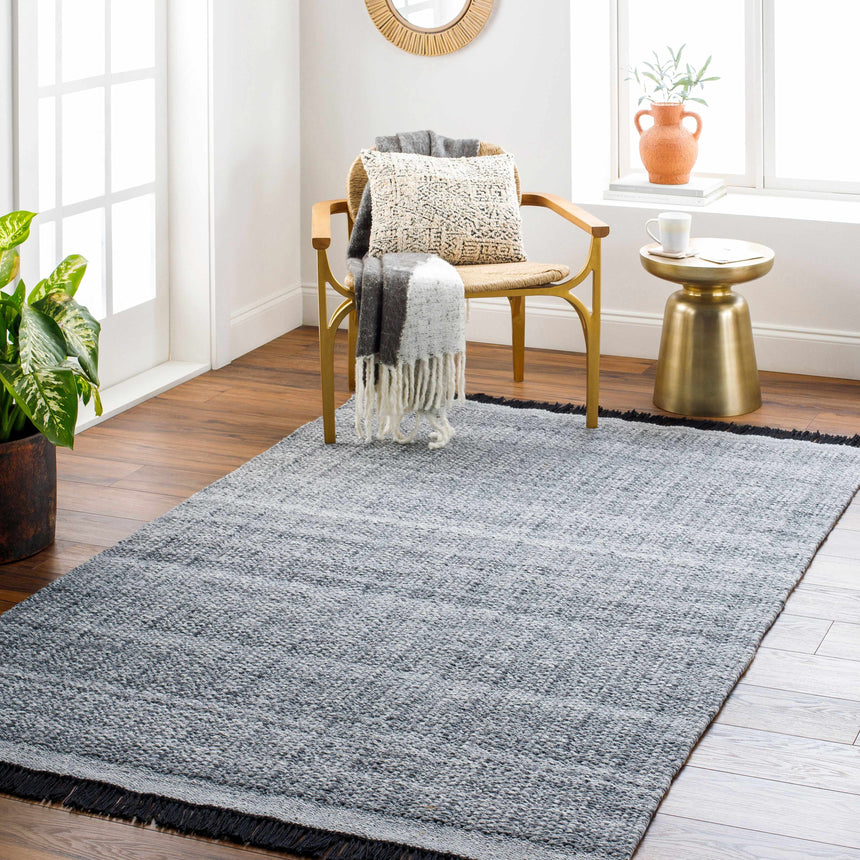 Dark Gray Anane Area Rug - Clearance
